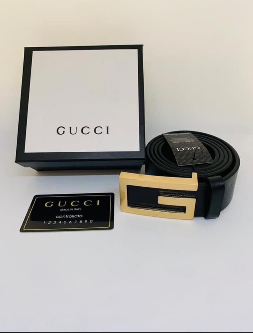 Ceinture en cuir PU avec coffret - Image 5